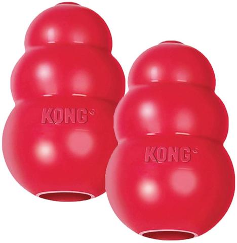 KONG Dog Toys For Any Stages and Shapes For Dog Cat Toy Ball Of Food Extra-tough Rubber Ball Rubber Gourd ► Photo 1/6