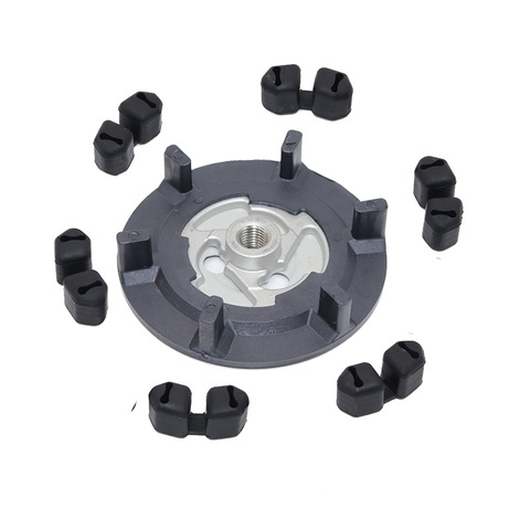 auto air ac compressor clutch hub + rubber for 5SE09C 5SL12C 5SEU12C 6SEU14C 6SEU17C 7SEU17C ► Photo 1/6