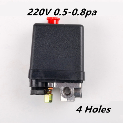 3 Phase  220-240V 5-8kgs 15A 175PSI 12Bar  Air Compressor Pressure Switch Control Valve 3Phase 380V 20A ► Photo 1/6