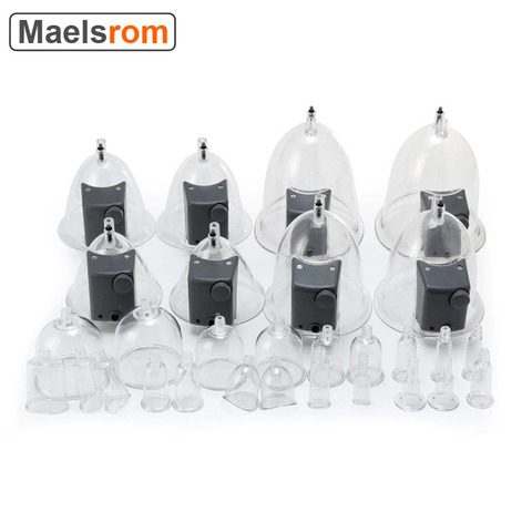 Accessory Cups for Vacuum Therapy Massager Machine Breast Enlargement Buttcock Boobs Enlargement Instrument Pump massager ► Photo 1/1