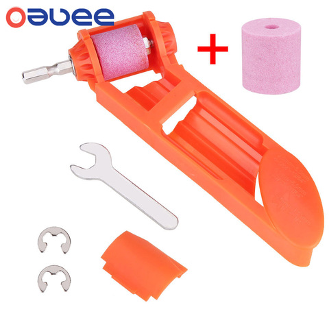 Oauee 1 Set Corundum Grinding Wheel Drill Bit Sharpener Titanium Drill Portable Drill Bit Powered Tool Parts Dropshipping ► Photo 1/6