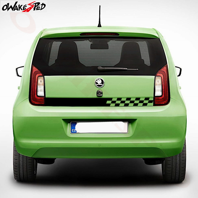Car Sticker Trunk Cover Vinyl Decal Auto External Accessories Decals Sport Stripes Styling Tail Decor Stickers For Skoda CITIGO - Price history & Review | AliExpress Seller - OwakeSped 2nd Store Alitools.io