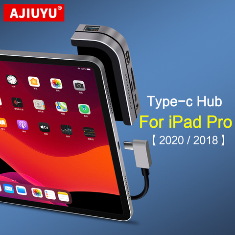 AJIUYU USB C HUB for iPad Pro 11 12.9