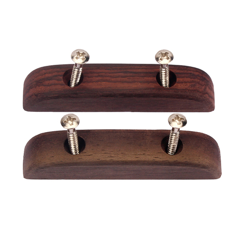 2PCS Rosewood Bass Guitar Thumb Rest Finger Rest Guitar Accessories Thumb Buckle(Coffee) ► Photo 1/6