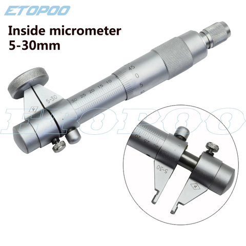 High quality 5-30mm Inside micrometer internal measuring micrometer vernier gauge ► Photo 1/6