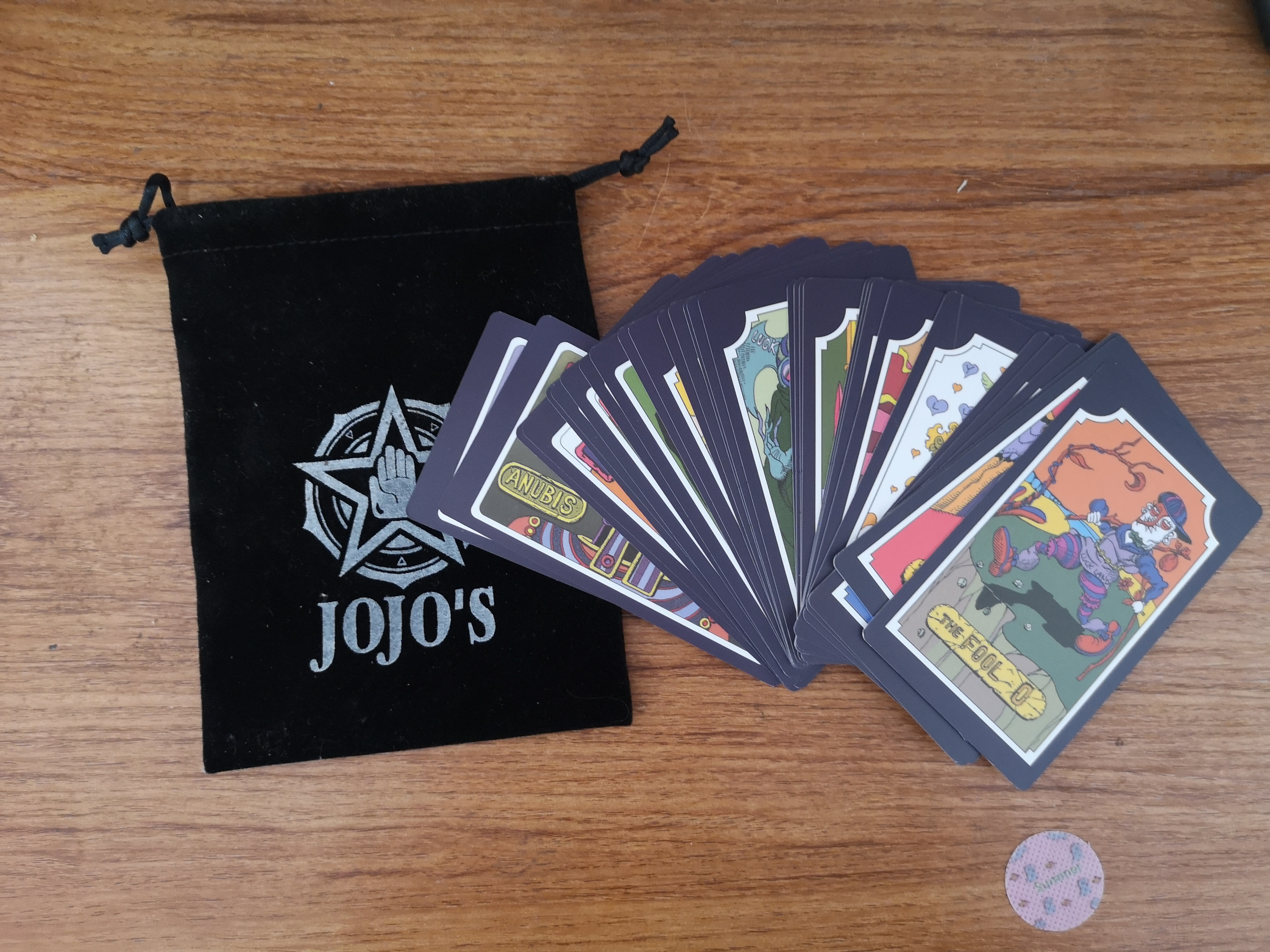 Jojo's Bizarre Adventure Tarot 22 Grand Akana + 9 Royal Gods 31 Anime Dio