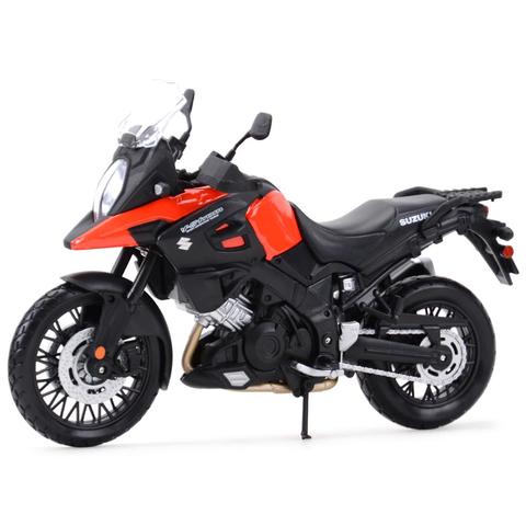 Maisto 1:12 Suzuki V-Strom Static Die Cast Vehicles Collectible Hobbies Motorcycle Model Toys ► Photo 1/6