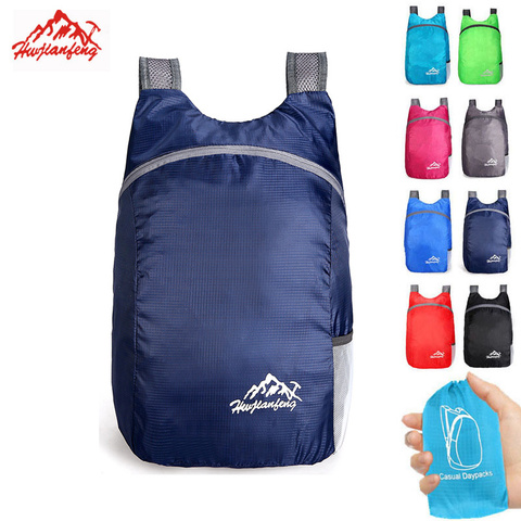 20L Lightweight Packable Bag,Foldable Ultralight Outdoor Backpack, Waterproof Hiking Travel Backpack, Folding Handy  Daypack Bag ► Photo 1/6