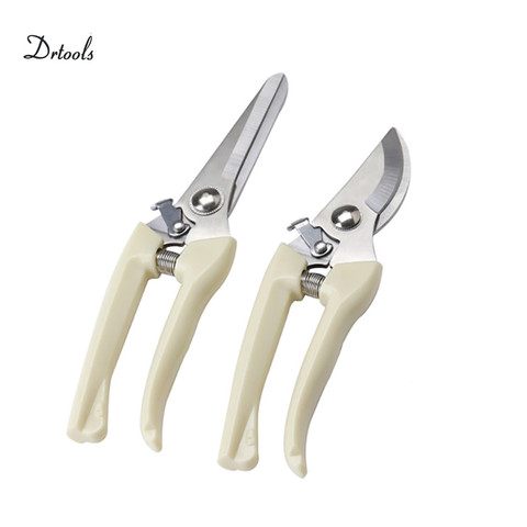 Drtools 17cm Pruner Tree Cutter Gardening Pruning Shear Scissor Stainless Steel Cutting Tools Set Home Tools Anti-slip ► Photo 1/6