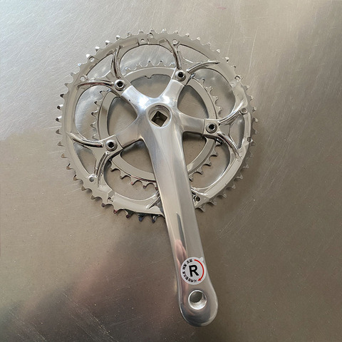 Road Bike High-end Chainwheel Bicycle Aluminum Alloy 50-34T8/9S Chainring Square Hole Racing 170mm Crank Cycling Accessories ► Photo 1/6