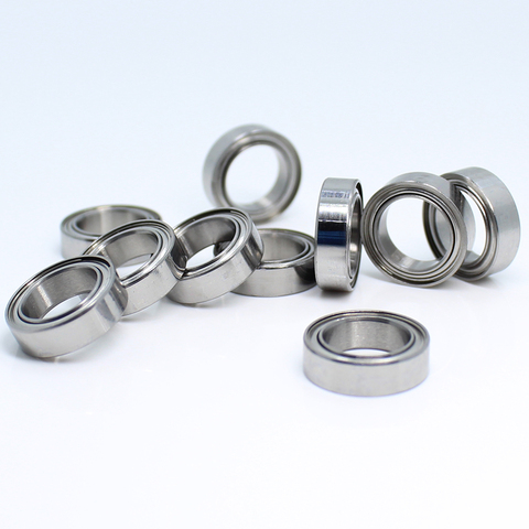 MR128ZZ Ball Bearing 8x12x3.5 mm 10Pcs ABEC-5 Miniature Metric Chrome Steel L-1280ZZ W678ZZA MR128 Z ZZ Bearings MR128Z ► Photo 1/6