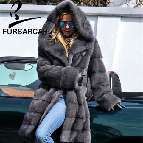 Mink Coats Women Natural Fur Coats Real Mink Fur Coat Female Genuine Fur  Jackets Long Ladies Winter Clothes Oversize 7XL 6XL 5XL