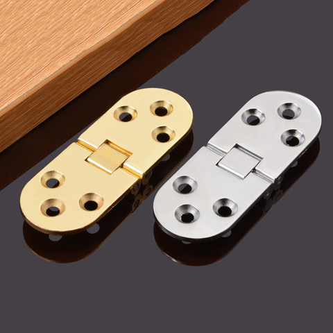 2Pcs/set Invisible Hidden Mount Stainless Steel Wardrobe Cabinet Blind Hinge ► Photo 1/6