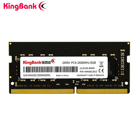 kingBnak memory Ram DDR4 8GB 4GB 16GB 2400mhz  2666mhz 1.2V sodimm notebook high performance laptop memory ► Photo 1/6