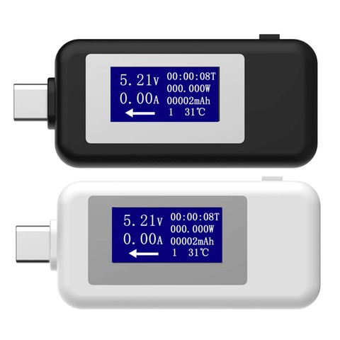 KWS-1802C Multi-function USB Tester Type-c Charger Detector Digital Voltmeter Ammeter Voltage Meters ► Photo 1/4