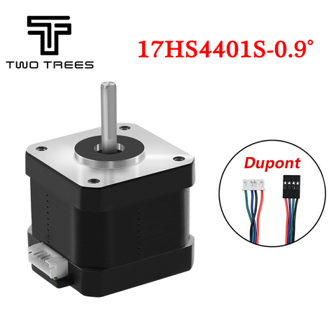 Nema 17 Stepper Motor 0.9 Degree 280 mN.m/57g.cm 1.3A Nema 17HS4401S 4-lead Nema17 Step motor DIY CNC for Ender 3 Sapphire pro ► Photo 1/6