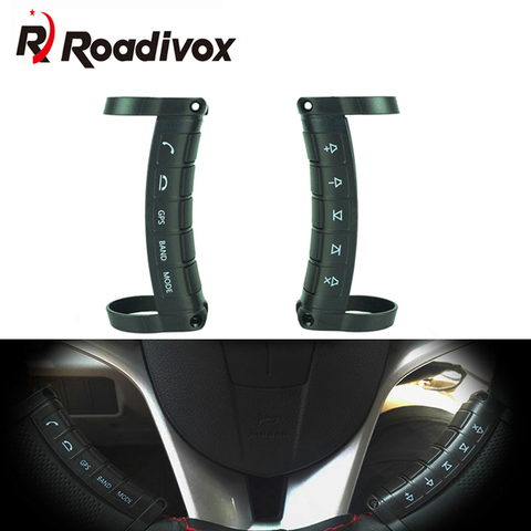 Universal Multi-function Wireless Steering Wheel Controller button for Car Radio DVD Navigation multimedia stereo 10 keys ► Photo 1/6