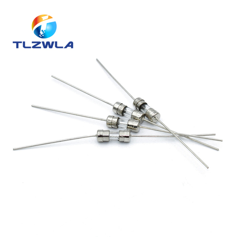 100pcs/lot 3.6*10 Fast-blow Glass Tube Fuse Fast Break With pin 3.6x10mm 0.5A 1A 1.5A 2A 3A 3.15A 4A 5A 6.3A 8A 10A AMP 250V ► Photo 1/1