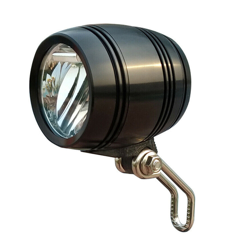 Bike Front Head Light Lamp for HUB Dynamo with Rearlight Cable Compact Bright WHShopping ► Photo 1/6