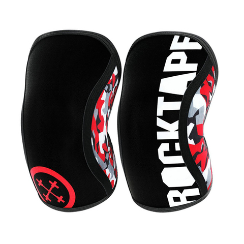 7mm Weightlifting CrossFit Powerlifting Gym Knee Squat Sleeves Neoprene Compression Knee Pads Protector Support for Powerlifting ► Photo 1/6