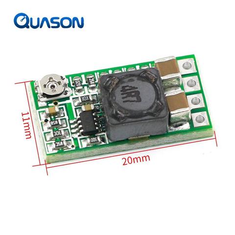 Ultra-Small Size DC-DC Step Down Power Supply Module 3A Buck Converter Adjustable 1.8V 2.5V 3.3V 5V 9V 12V ► Photo 1/5