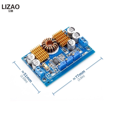 LTC3780 DC-DC 5-32V to 1V-30V 10A Automatic Step Up Down Regulator Charging Module Power supply module ► Photo 1/6