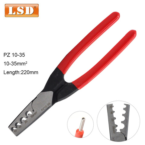 Germany style crimping tool for wire end terminals 10-35mm2 cable ferrules crimping pliers PZ10-35 crimper crimping tool ► Photo 1/1