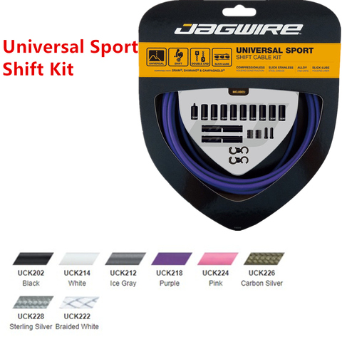 jagwire Universal Sport Shift Kit Mountain bike road bike Universal super smooth shift Kit CABLE SET ► Photo 1/1