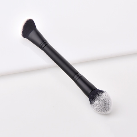 1 Pc Double Ended Contour Brush Sculpting Brush Powder Blush Brush Makeup Brushes Cosmetic Tools Facial Brush ► Photo 1/6