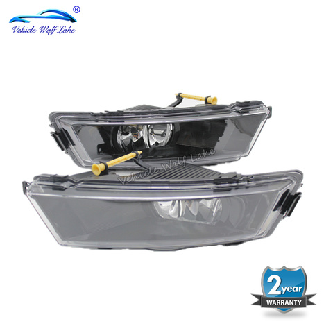 For Skoda Rapid Rapid Spaceback 2012 2013 2014 2015 2016 2017 Car-styling Front Halogen Fog Lamp Fog Light With Bulbs ► Photo 1/6