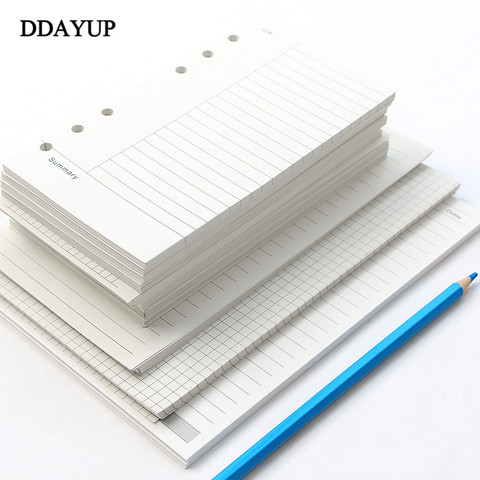 A5 A6 Loose Leaf Notebook Refill Spiral Binder Inner Page Diary Weekly Monthly Planner To Do List Line Dot Grid Inside Paper ► Photo 1/6