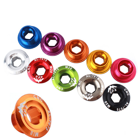 M15 M18 M20 Bicycle Accessories Bicycle Parts BB Bolt Aluminum Alloy Crank Bolt Cap Crank Cover Bicycle Bottom Bracket ► Photo 1/6