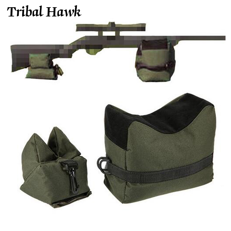 Sniper Shooting Bag Front Rear Bag Target Stand Rifle Support Sandbag Bench 