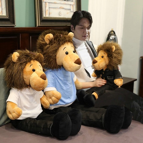 Korea The king-TV Minomi lion Lee MinHo Idoll Doll toy lion same type Minomi lion Stuffed pendant Doll Plush Animal toy for her ► Photo 1/6