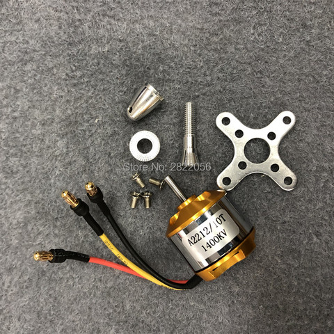 1pcs A2212 Brushless Motor 930KV 1000KV 1400KV 2200KV 2450KV 2700KV For RC Aircraft Plane Multi-copter Brushless Outrunner Motor ► Photo 1/6