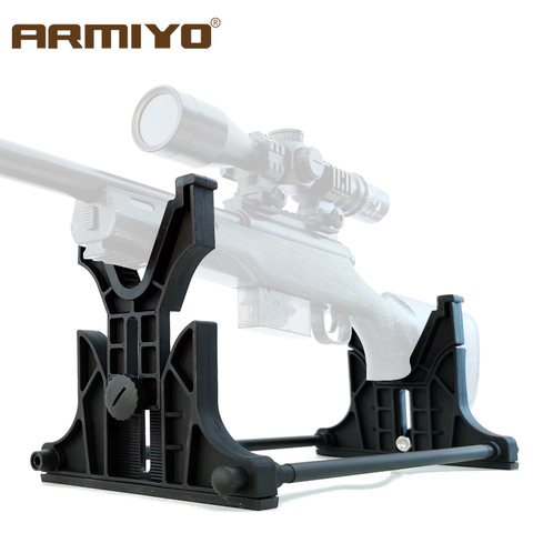 Armiyo Tactical Rifle Gun Rack Cleaning Cradle Holder Maintenance Display Bench Rest Wall Stand for Shooting Accessories ► Photo 1/4