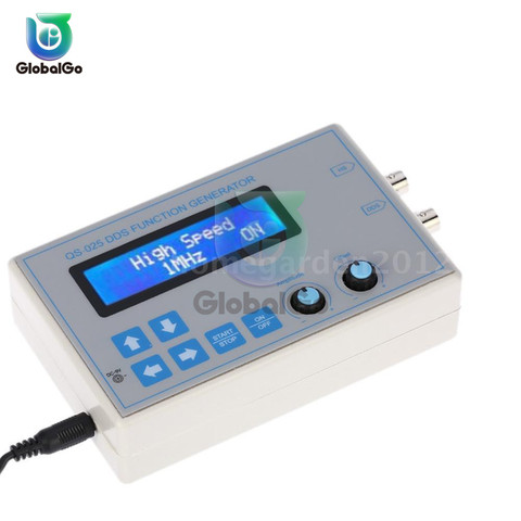 DC 9V 1602 LCD Display Digital DDS Function Signal Generator Module Sine Triangle Square Wave USB Cable 1HZ-65534HZ ► Photo 1/6