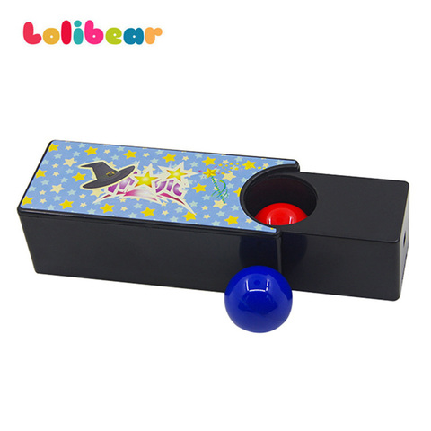 Box Turning The Red Ball Into The Blue Ball Magic Tricks Close Up Magia Mystery Box Magie Illusion Gimmick Props Prank Toys gift ► Photo 1/6