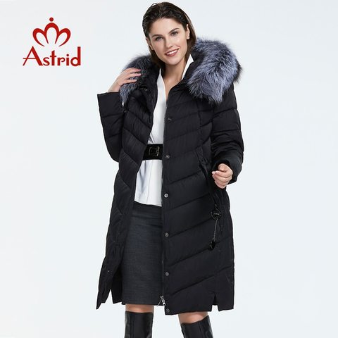 Astrid 2022 Winter new arrival down jacket women with a fur collar loose clothing outerwear quality women winter coat FR-2160 ► Photo 1/6