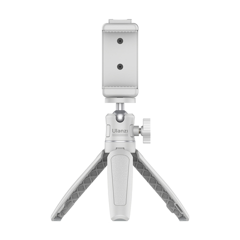 Ulanzi MT-08 Mini Tripod White Color Foldable Tripod Monopod  Mount 1/4'' Tripod Universal for DSLR Android iPhone Smartphone ► Photo 1/6