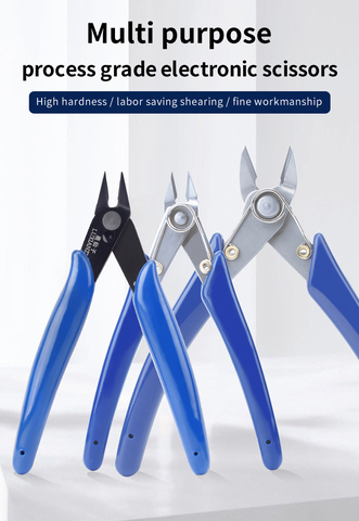 LUXIANZI 170 Diagonal Pliers Electrical Wire Cable Cutters Side Snips Flush Stainless Steel Nipper Multi Functional Hand Tool ► Photo 1/6