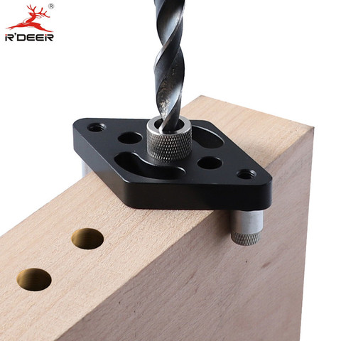 6 8 10mm Mini Pocket Hole Jig Self-Centering Dowel Jig Vertical Drilling Locator for Woodworking DIY Furniture Splicing ► Photo 1/6