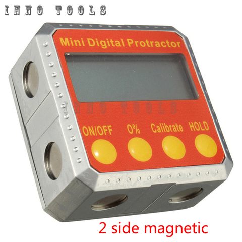 360 Degree Mini Digital Protractor Inclinometer Electronic Level Box Dual Magnetic Base Measuring Tools Electronic Angle Gauge ► Photo 1/1