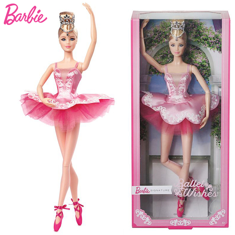 Original Barbie Dolls 25th Collector's Beautiful Princess for Baby Girls Toys for Children Kids Present Brinquedos Bonecas ► Photo 1/6