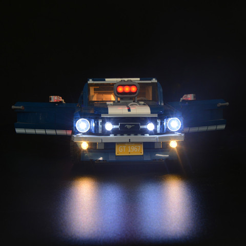 Led  Light kit   for 10265  Mustang Compatible with 21047   (not include car bricks set) ► Photo 1/3