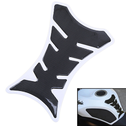 3D Carbon Fiber Fishbone Stickers Car Motorcycle Tank Pad Tankpad Protector For Motorcycle Universal Fishbone ► Photo 1/6