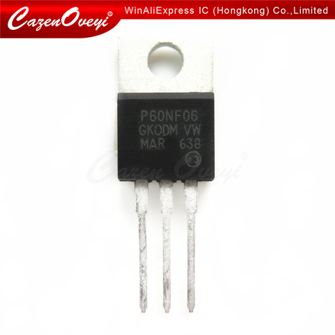 10pcs/lot STP60NF06 STP60NF06L P60NF06 60NF06 TO-220 In Stock ► Photo 1/1