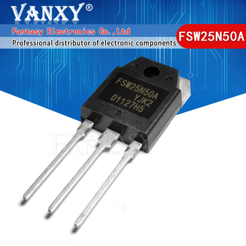 5pcs FSW25N50A TO-3P FSW25N50 TO3P 25N50 25N50A 500V 25A  ► Photo 1/3