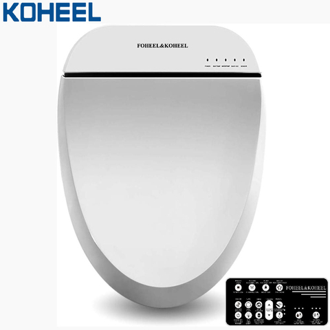KOHEEL Smart Bidet Intelligent Toilet Seat Cover Smart Toilet Seat Cover Electronic Bidet Cover Clean Dry Seat Heating Wc ► Photo 1/6