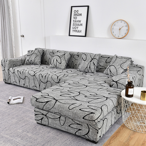 sofa cover elastic couch cover sectional chair cover It needs order 2pieces  sofa cover if your sofa is corner L-shape sofa - Price history & Review |  AliExpress Seller - DUDUME Store |